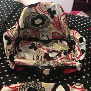 Cart or high hair seat cover with carrying bag